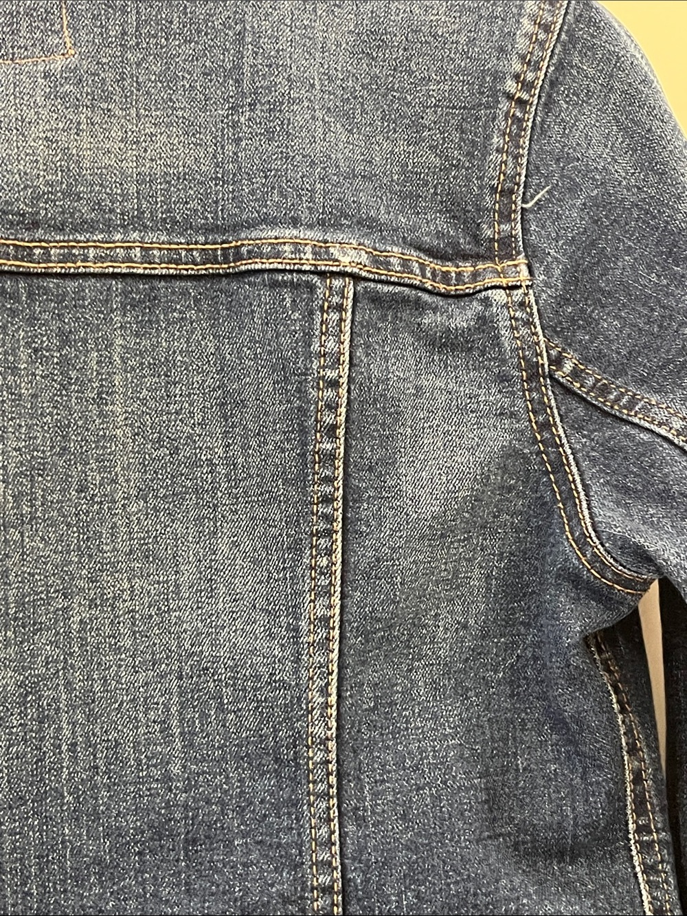 Old Navy Blue Denim Button-Up Classic Jean Jacket - Picture 7 of 13